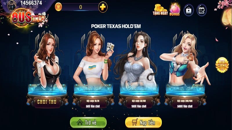 Chơi Poker trên app rất tiện lợi