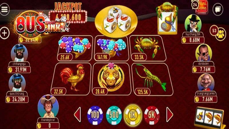 Game bầu cua online sử dụng công nghệ 3D